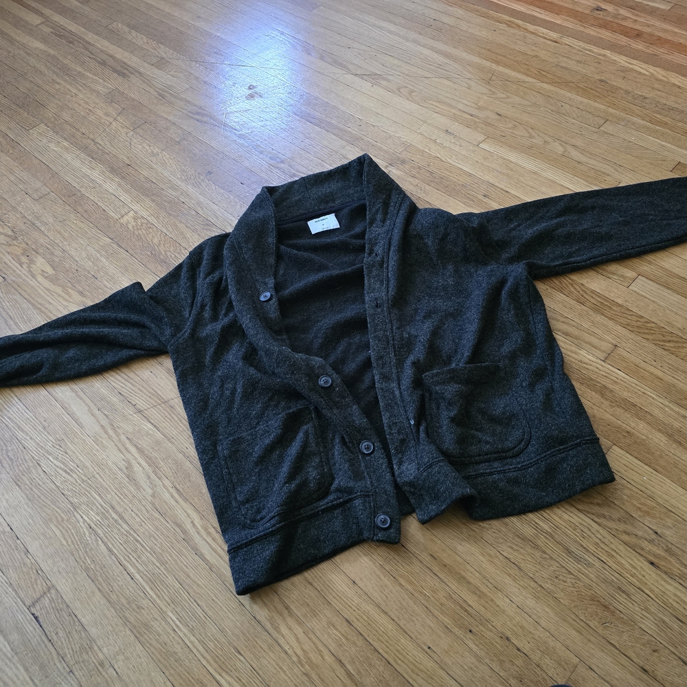 Old Navy Green Cardigan Sweater